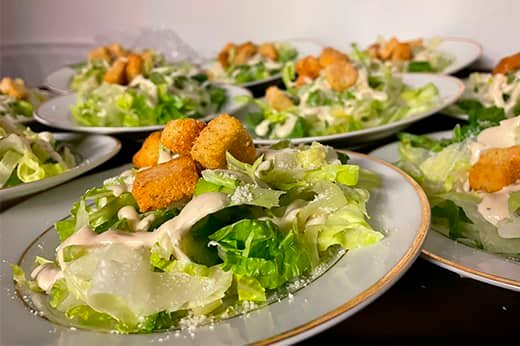 variety of salads for catering